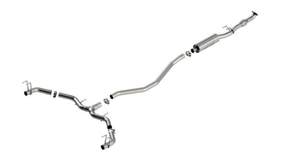 Borla 22-24 Honda Civic Sport Touring AT/MT ATAK Catback Exhaust (Reuse O.E. Tips / Valance) 140966