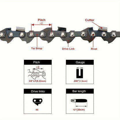 Chainsaw Chain for Husqvarna 334T T435 T540 Chainsaw