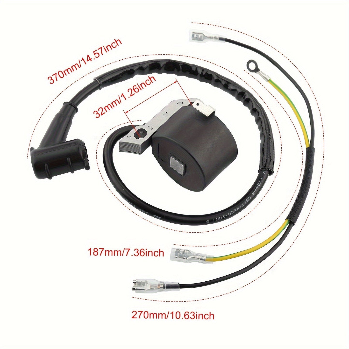 Ignition Coil for Stihl BR320 BR340 BR380 — Replaces 4203 400 1301
