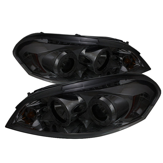 Spyder Chevy Impala 06-13 Projector Headlights LED Halo LED Smke PRO-YD-CHIP06-HL-SM 5031723