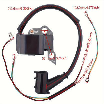 Ignition Coil for Stihl MS210 MS230 MS250 — Replaces 0000-400-1306