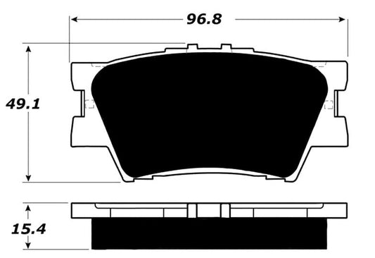 Porterfield Brake Pads for 2006 TOYOTA RAV 4
