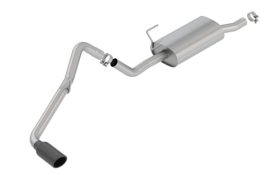 Borla 05-19 Nissan Frontier 4.0L V6 AT/MT Regular Cab S-type Exhaust (2wd/4wd) - Black Chrome Tip 140802BC