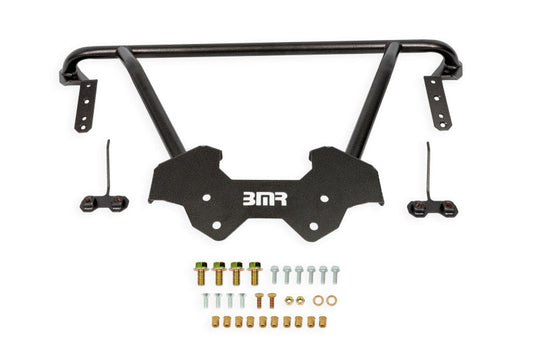 BMR Suspension 64-72 GM A-Body Front Reinforcement Brace - Black Hammertone CB410H