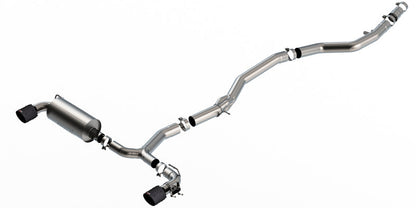 Borla 2020 Toyota Supra GR 3.0L I6 3in ATAK Catback Exhaust - Carbon Fiber Tips 140826CFBA
