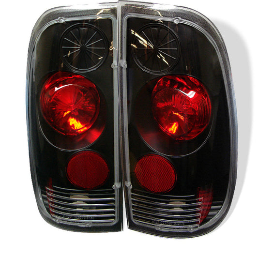 Spyder Ford F150 side 97-03/F250/350/450/550 Super Duty 99-07 Euro Tail Lights Blk ALT-YD-FF15097-BK 5003348