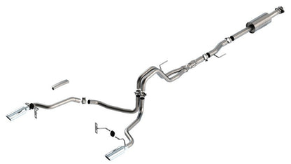 Borla F-150 2021 5.0L 4dr CC SB EC STB Lariat/KR/Platinum/LTD 3/2.25 SRE Cat-Back ATAK