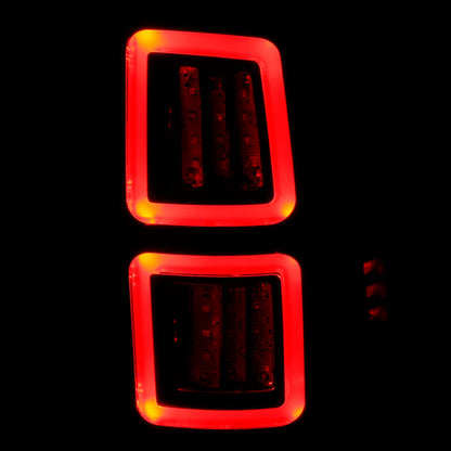Anzo LED Black 13-17 Dodge Ram 1500/2500/3500 LED Taillights Black