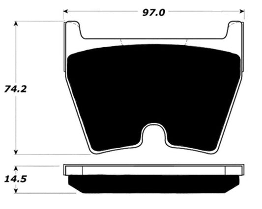 Porterfield Brake Pads for 2003 AUDI RS6