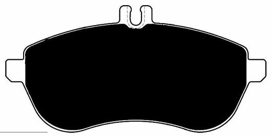 Porterfield Brake Pads for 2008 MERCEDES-BENZ C300