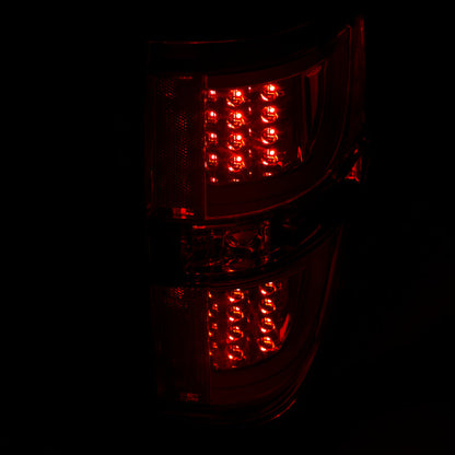 Anzo 2009-2013 Ford F-150 LED Taillights Chrome