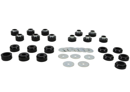 Whiteline 1997-2006 Jeep Wrangler Body Mount Bushing Set W93547