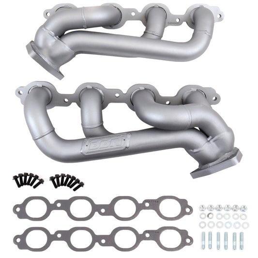 BBK 19-24 GM Full Size 5.3/6.2L Shorty Headers (Ti Ceramic) 4048