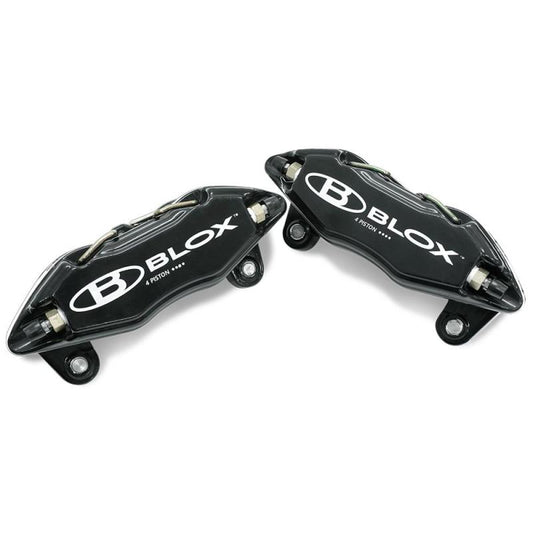 BLOX Racing Forged 4 Piston Calipers - Pair (Fits Honda/Acura 262mm Rotors) Bxbs-10100