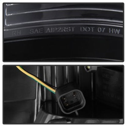Spyder xTune 13-18 Dodge Ram 1500 LED Tail Lights - Black (Alt-On-DRAM13V2-Lbled-Bk)