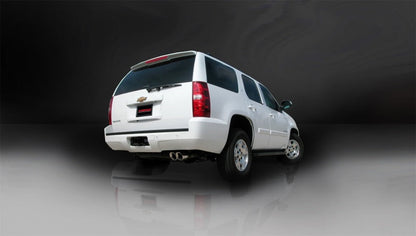 Corsa Performance 07-08 Chevrolet Tahoe 5.3L V8 Polished Sport Cat-Back Exhaust
