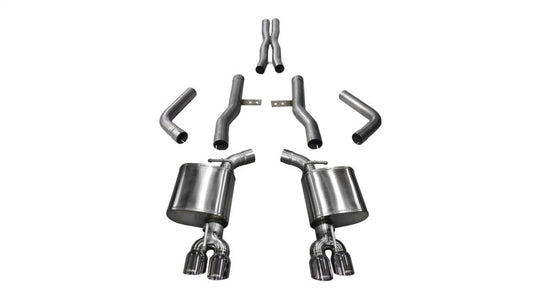Corsa 17-18 Dodge Challenger 5.7L V8 Xtreme Cat-Back Dual Rear Exit w/3.5in Polished Tips 21006
