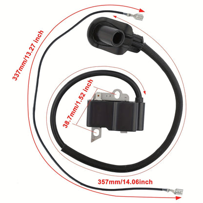 Ignition Coil for Stihl BT120 FS120 FS200 — Replaces 4134 400 1306