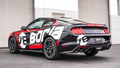 Borla 2018 Ford Mustang GT 5.0L AT/MT 2.5in S-Type Exhaust w/ Valves (Rear Section Only) 11951