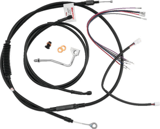 Burly Brand Gorilla Bar Control Kit 14in - Black B30-1185
