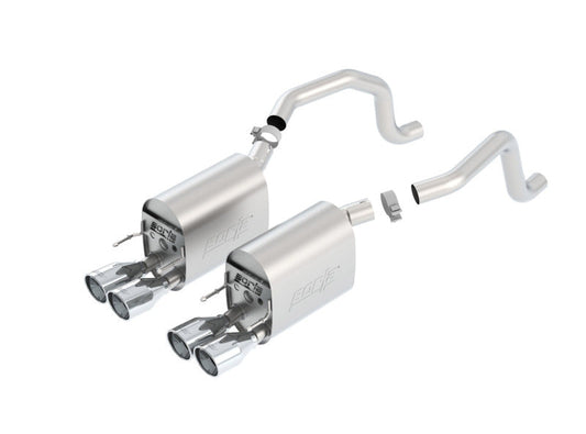 Borla 09-12 Corvette Coupe/Conv 6.2L 8cyl 6spd RWD inS-Type IIin Exhaust (rear section