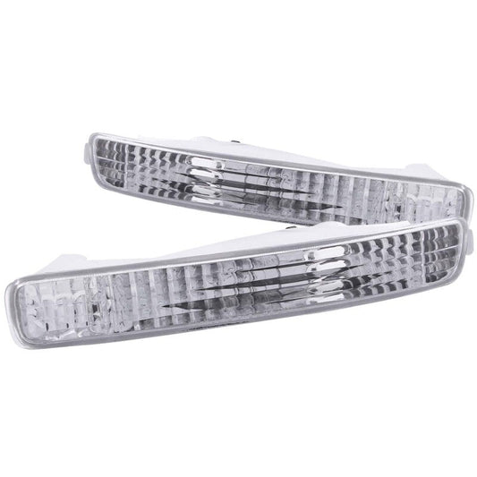 Anzo 1996-1997 Honda Accord Euro Parking Lights Chrome