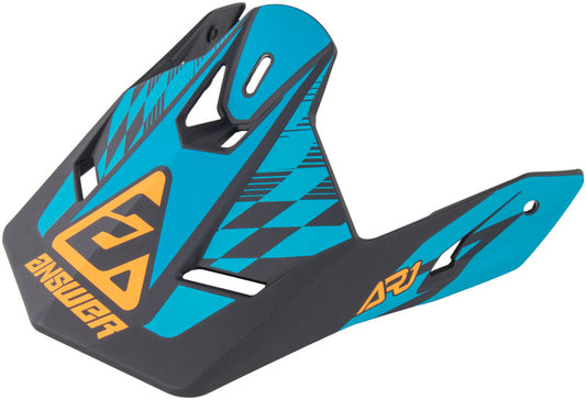 Answer AR1 Sweep Visor Black/Astana/Hyper Orange 442922
