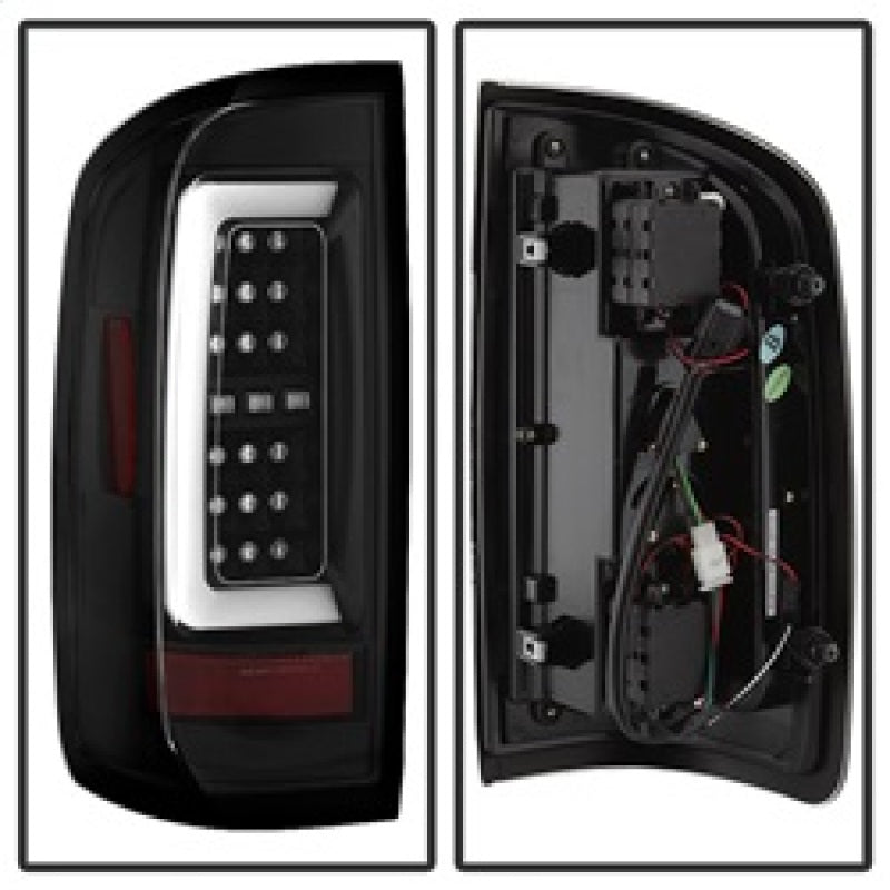 Spyder Chevy Colorado 2015-2017 Light Bar LED Tail Lights - Black Alt-Yd-CCO15-Led-Bk