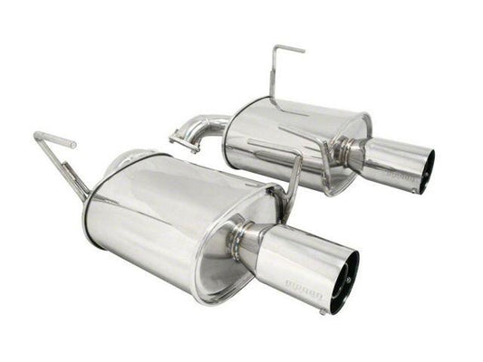 Megan Racing Axle-Back Exhaust System for 2008-2010 Subaru WRX 4-Door 2.5" Dual Mufflers