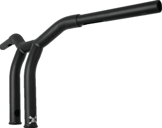 Burly Brand Dominator Raked Bar 10in - Matte Black B12-6051SB