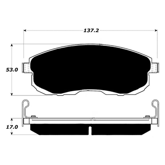 Porterfield Brake Pads for 2003 Infiniti G35 Strd Brakes