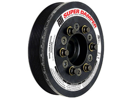 ATI Performance Products Damper - 6.75 - Al - 6 Serp Grv - Mustang Cobra