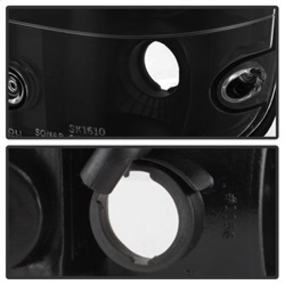 Spyder Toyota Tacoma 95-00 Euro Style Tail Lights Black ALT-YD-TT95-BK 5007988