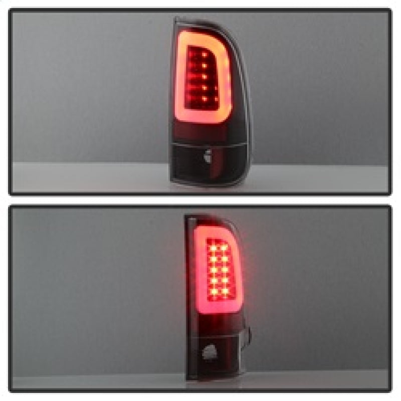 Spyder 08-16 Ford Super Duty F-250 V3 Light Bar LED Tail Lights — 1T317