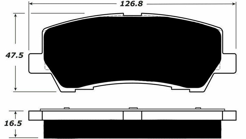 Porterfield Brake Pads for 2019 FORD Mustang EcoBoost Perf. Pkg