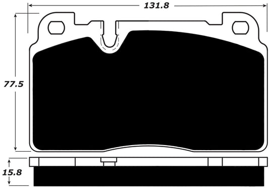 Porterfield Brake Pads for 2013 AUDI Q5 - 3.0T w/Brembo Calipers