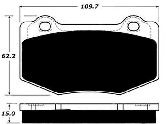 Porterfield Brake Pads for 2016 CADILLAC CTS-V w/ VRN