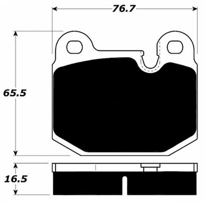Porterfield Brake Pads for 1979 BMW 323i European Version
