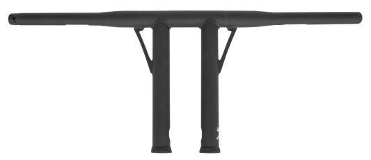 Burly Brand Folsom Bar 12in - Matte Black B12-5505TB