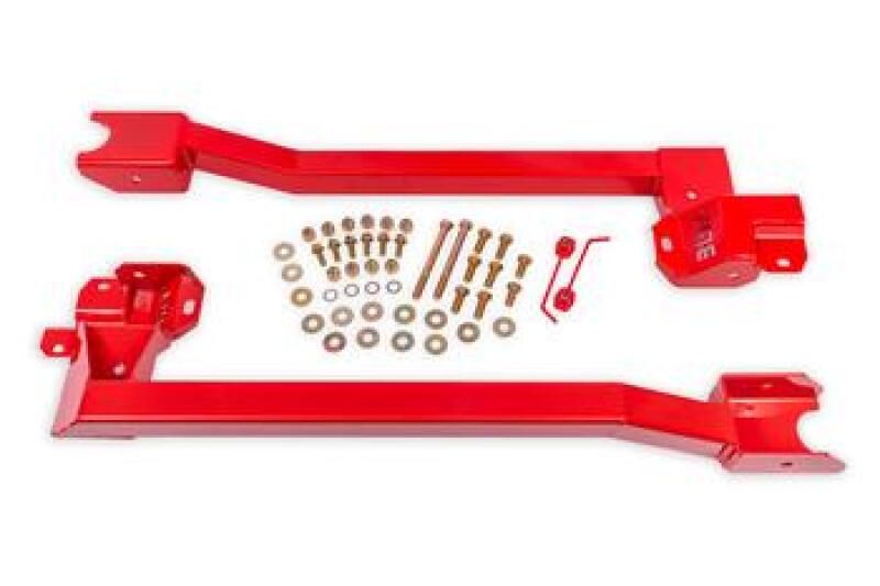 BMR Suspension BMR 74-81 GM 2nd Gen F-Body Bolt-On Subframe Connectors - Red SFC321R