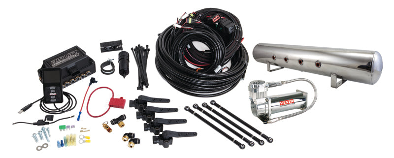 Airlift Performance 3H (3/8" Air Line, 5 Gallon Lightweight Polished Aluminum)