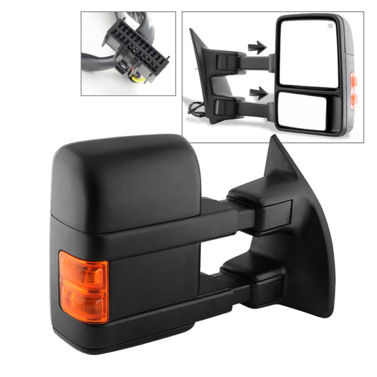 SPYDER xTune 08-14 Ford SuperDuty Power Heated Adjust Mirror - Right (MIR-FDSD08S-PW-AM-R) 9933158