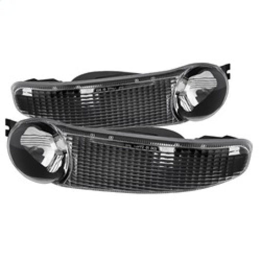SPYDER Xtune GMC Sierra Denali 00-06 Bumper Lights Black CBL-GD00-BK 9027079