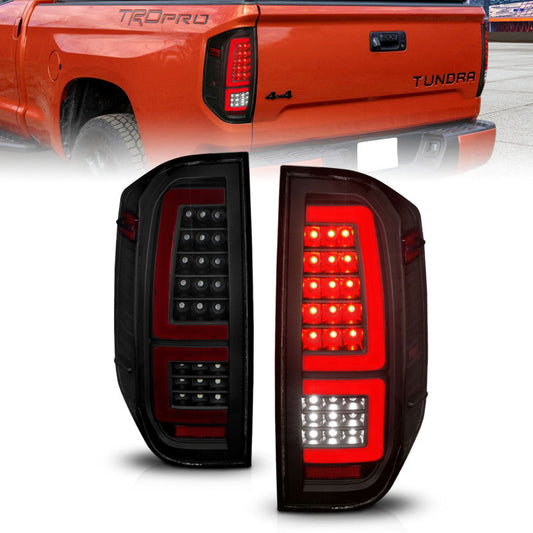 ANZO 2014-2021 Toyota Tundra LED Taillights Black Housing/Smoke Lens 311437
