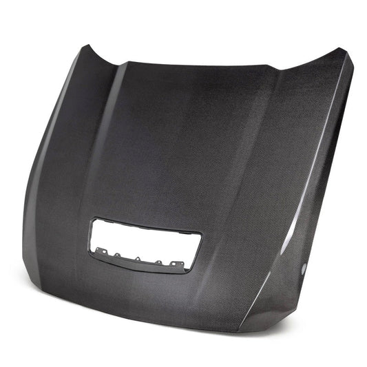 Anderson Composites 2024 Ford Mustang Type-OE Double Sided Carbon Fiber Hood AC-HD24FDMU-OE-DS