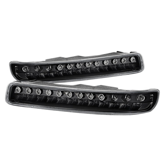 SPYDER Xtune GMC Sierra 99-06 Full LED Bumper Lights Black CBL-JH-GS99-LED-BK 9027147