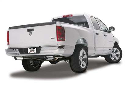 Borla 09-13 Dodge RAM 1500 5.7L CC/SB w/Fact Sngl Exh C/B 3x2.5in Single Round Rolled Split Rear 140308