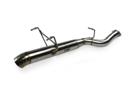 ISR Performance Series II - EP Single Tip Blast Pipe Exhaust System -Resonated- Nissan