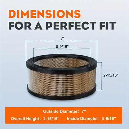 Air Filter for Kohler CH18 CH18PS CH18S — Replaces 24 083 03-S
