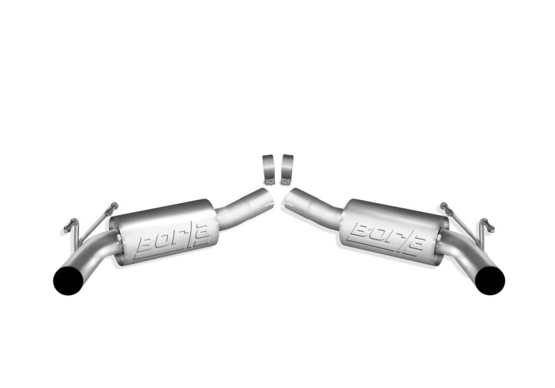 Borla 2010 Camaro 6.2L ATAK Exhaust System w/o Tips works With Factory Ground Effects Package (rear 11794